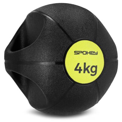 Spokey GRIPI Gewichtball 4 kg mit Handgriffen für Krafttraining Spokey GRIPI Gewichtball 4 kg mit Handgriffen für Krafttraining