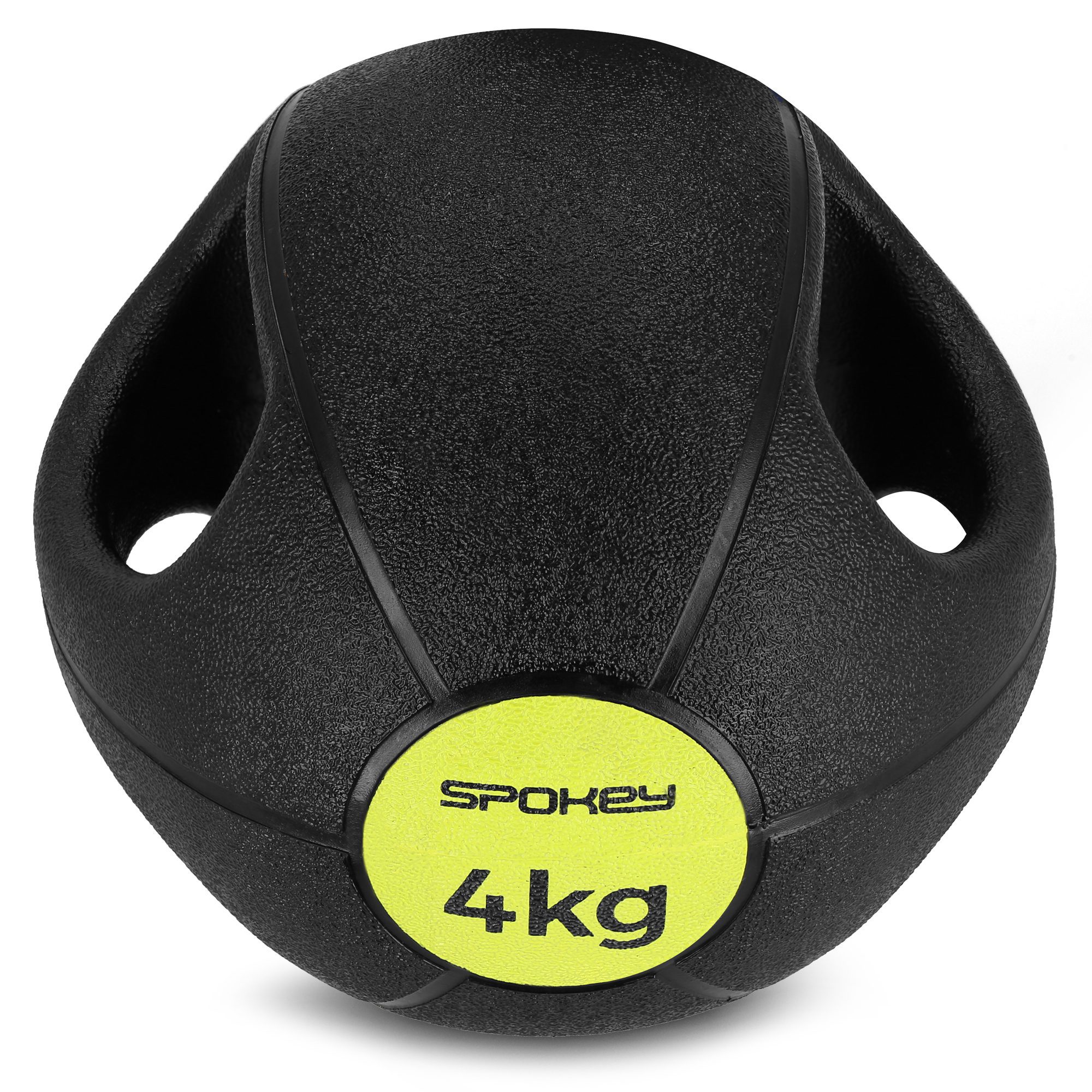 Spokey GRIPI Gewichtball 4 kg mit Handgriffen für Krafttraining Spokey GRIPI Gewichtball 4 kg mit Handgriffen für Krafttraining