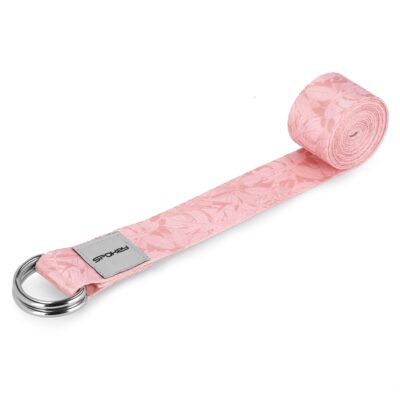 Spokey Leaf Yoga- und Übungsgurt Rosa 183 cm Spokey Leaf Yoga- und Übungsgurt Rosa 183 cm