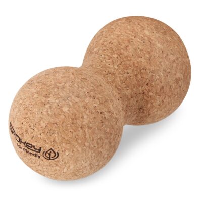 Spokey Double Oak Massageball aus Kork 16 x 8 cm
