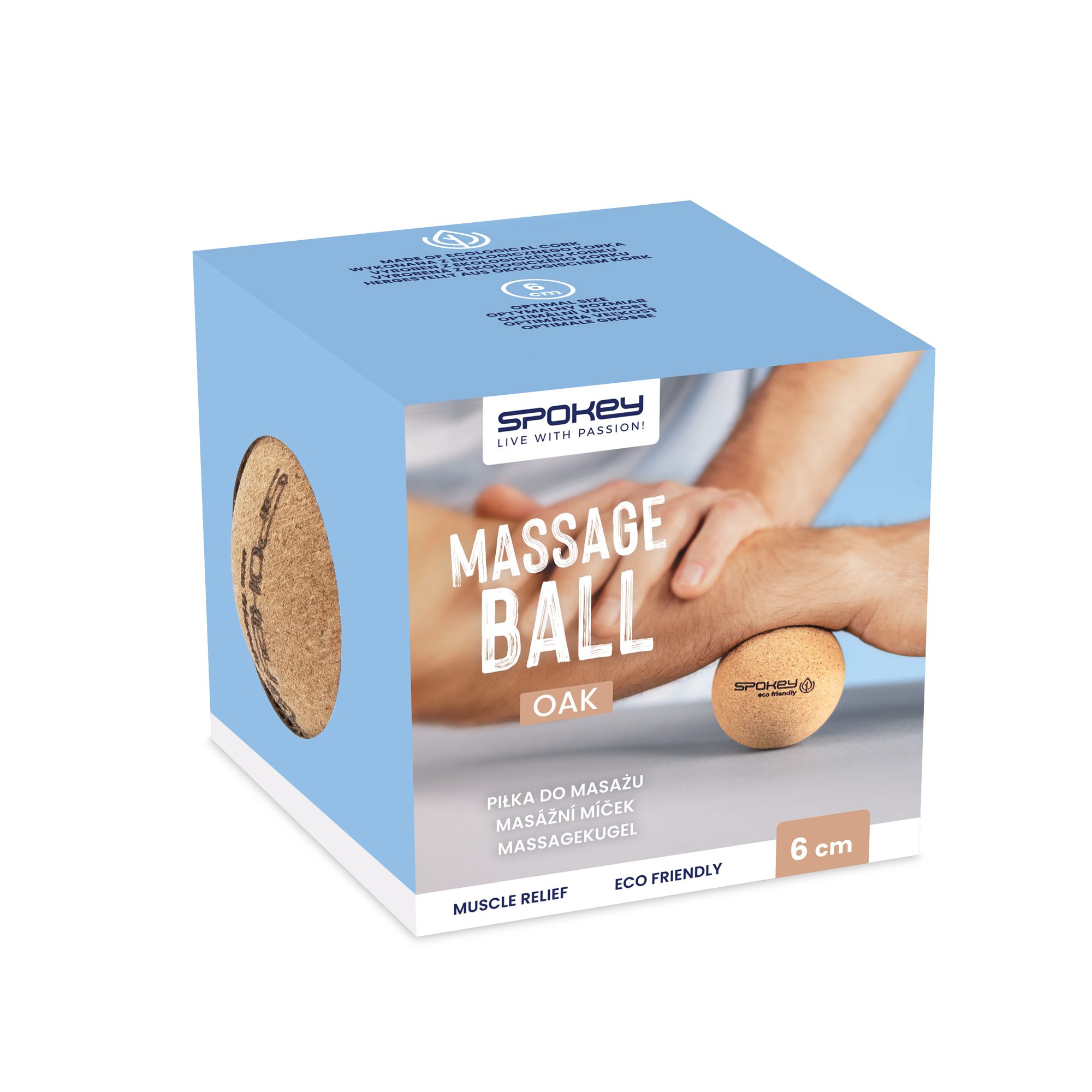 Spokey Kork-Massageball für die Selbstmassage OAK Spokey Kork-Massageball für die Selbstmassage OAK
