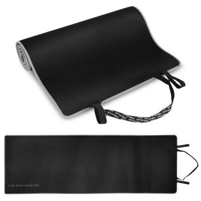 Spokey FLEXMAT Fitnessmatte Schwarz 0,6 cm Neopren Antirutsch Spokey FLEXMAT Fitnessmatte Schwarz 0,6 cm Neopren Antirutsch