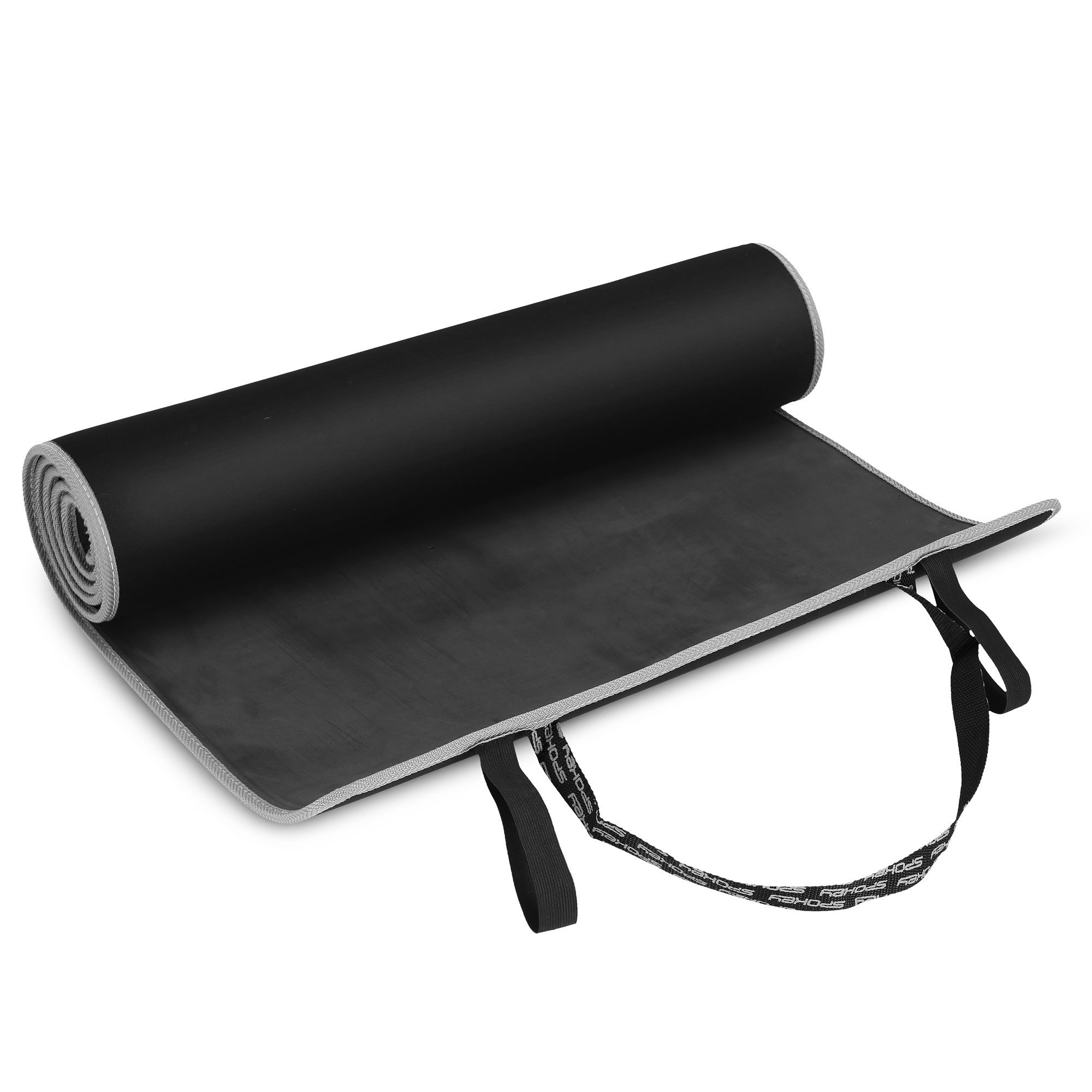 Spokey FLEXMAT Fitnessmatte Schwarz 0,6 cm Neopren Antirutsch Spokey FLEXMAT Fitnessmatte Schwarz 0,6 cm Neopren Antirutsch