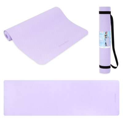 Spokey Mandala Yoga- und Fitnessmatte lila 183 x 61 cm Spokey Mandala Yoga- und Fitnessmatte lila 183 x 61 cm