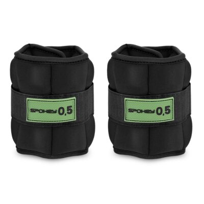 Spokey Form IV Hand- und Fußgelenkgewichte 0,5 kg Schwarz Spokey Form IV Hand- und Fußgelenkgewichte 0,5 kg Schwarz