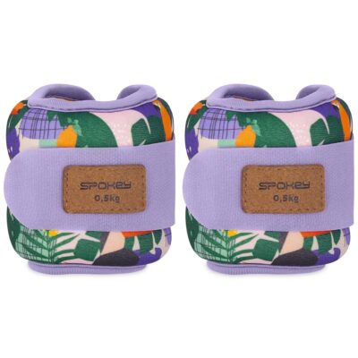 Spokey Home Jungle Knöchel- und Handgelenkgewichte 2x 0,5 kg Spokey Home Jungle Knöchel- und Handgelenkgewichte 2x 0,5 kg