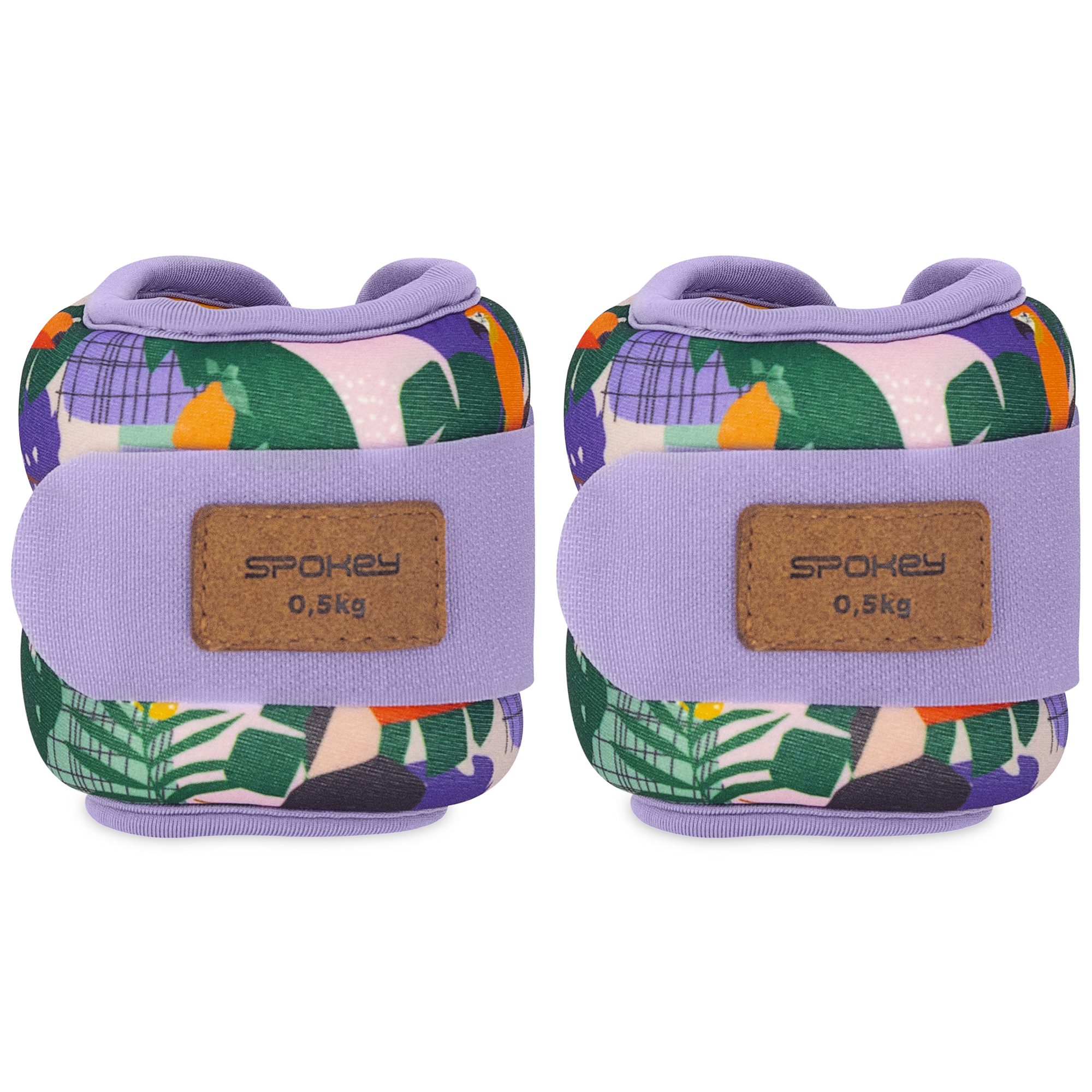 Spokey Home Jungle Knöchel- und Handgelenkgewichte 2x 0,5 kg