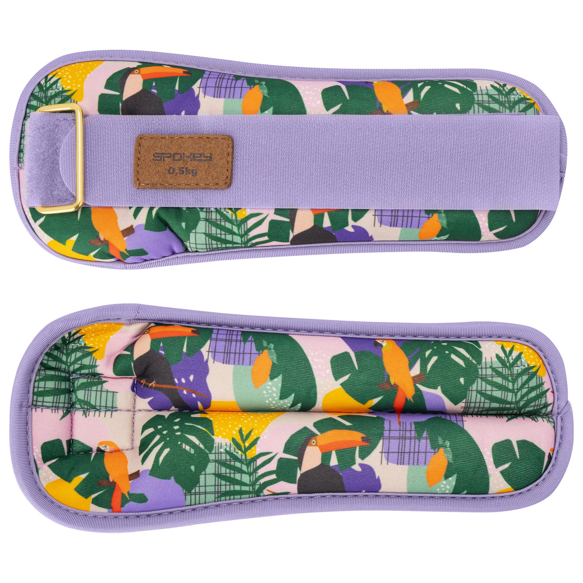 Spokey Home Jungle Knöchel- und Handgelenkgewichte 2x 0,5 kg Spokey Home Jungle Knöchel- und Handgelenkgewichte 2x 0,5 kg