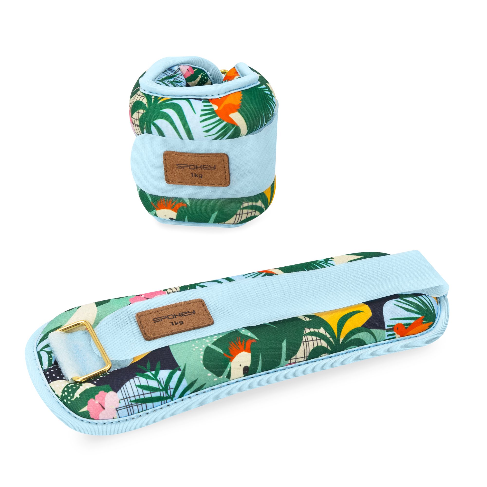 Spokey Home Jungle Knöchel- und Handgelenkgewichte 2x 1 kg Spokey Home Jungle Knöchel- und Handgelenkgewichte 2x 1 kg