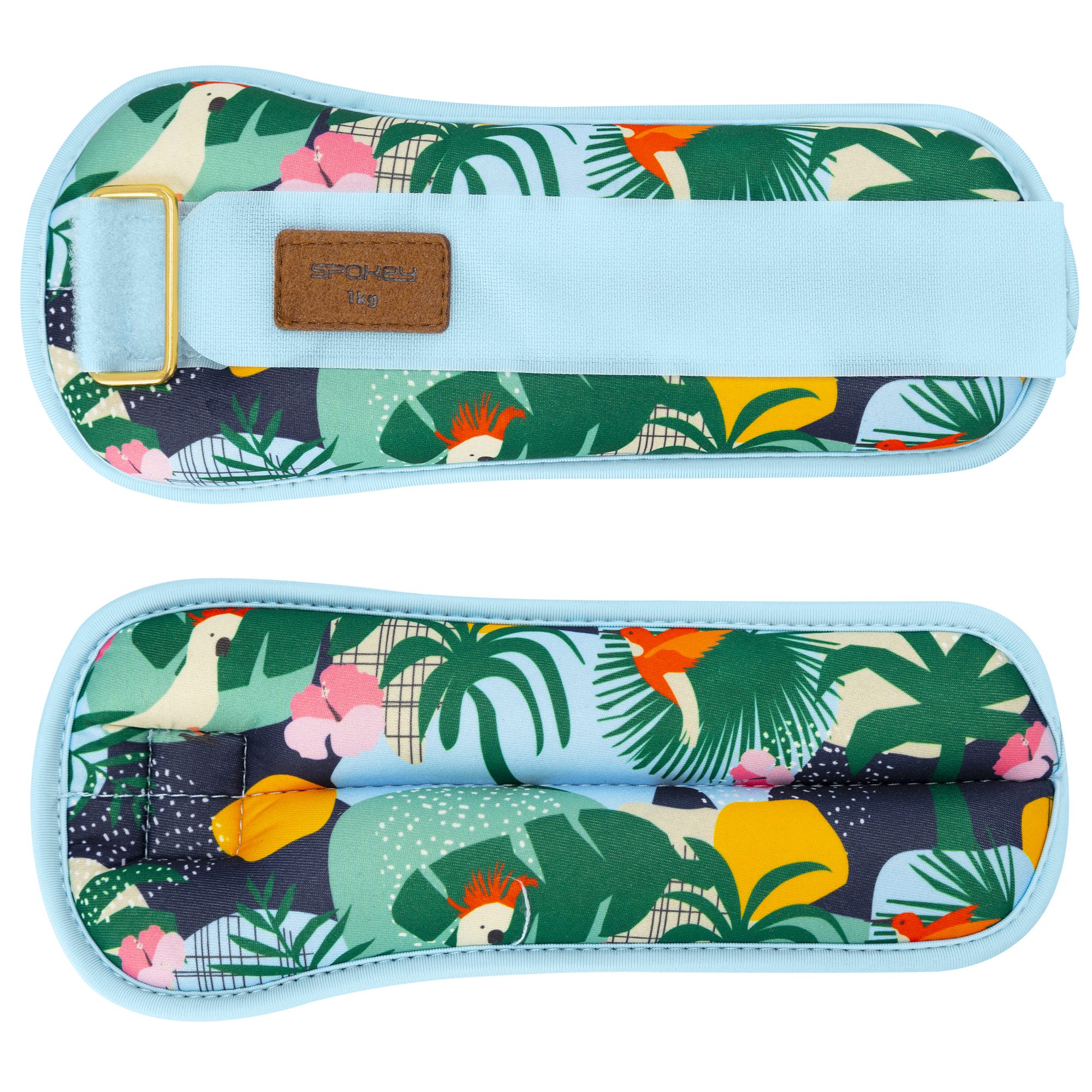 Spokey Home Jungle Knöchel- und Handgelenkgewichte 2x 1 kg Spokey Home Jungle Knöchel- und Handgelenkgewichte 2x 1 kg