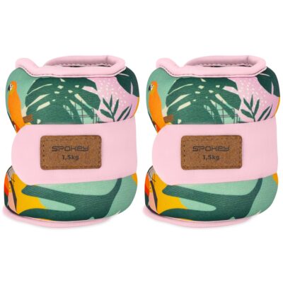 Spokey Home Jungle - 2x 1.5 kg - Fuß- & Handgelenkgewichte Spokey Home Jungle - 2x 1.5 kg - Fuß- & Handgelenkgewichte