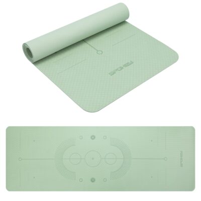 Spokey Mandala Yoga- und Fitnessmatte grün 183 x 61 cm Spokey Mandala Yoga- und Fitnessmatte grün 183 x 61 cm
