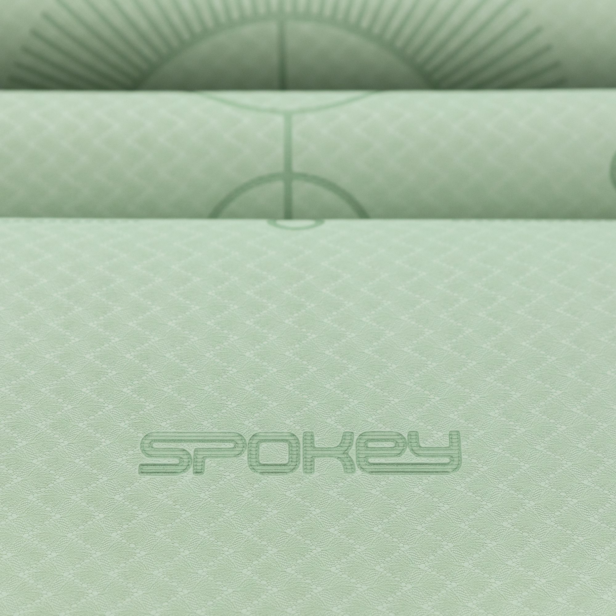 Spokey Mandala Yoga- und Fitnessmatte grün 183 x 61 cm Spokey Mandala Yoga- und Fitnessmatte grün 183 x 61 cm