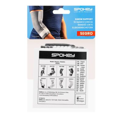 Spokey universelle Ellenbogenbandage grau Segro Pro Spokey universelle Ellenbogenbandage grau Segro Pro