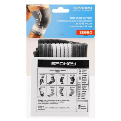 Spokey Kniebandage Segro Pro Grau Spokey Kniebandage Segro Pro Grau