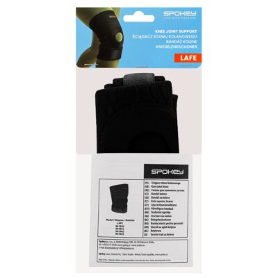 Universelle schwarze Kniebandage, verstellbar Universelle schwarze Kniebandage, verstellbar
