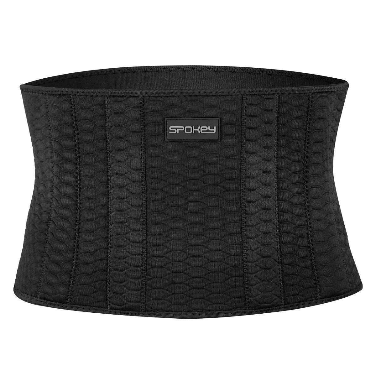 Spokey elastische Bauch-Schwitzband schwarz zur Rückenunterstützung
