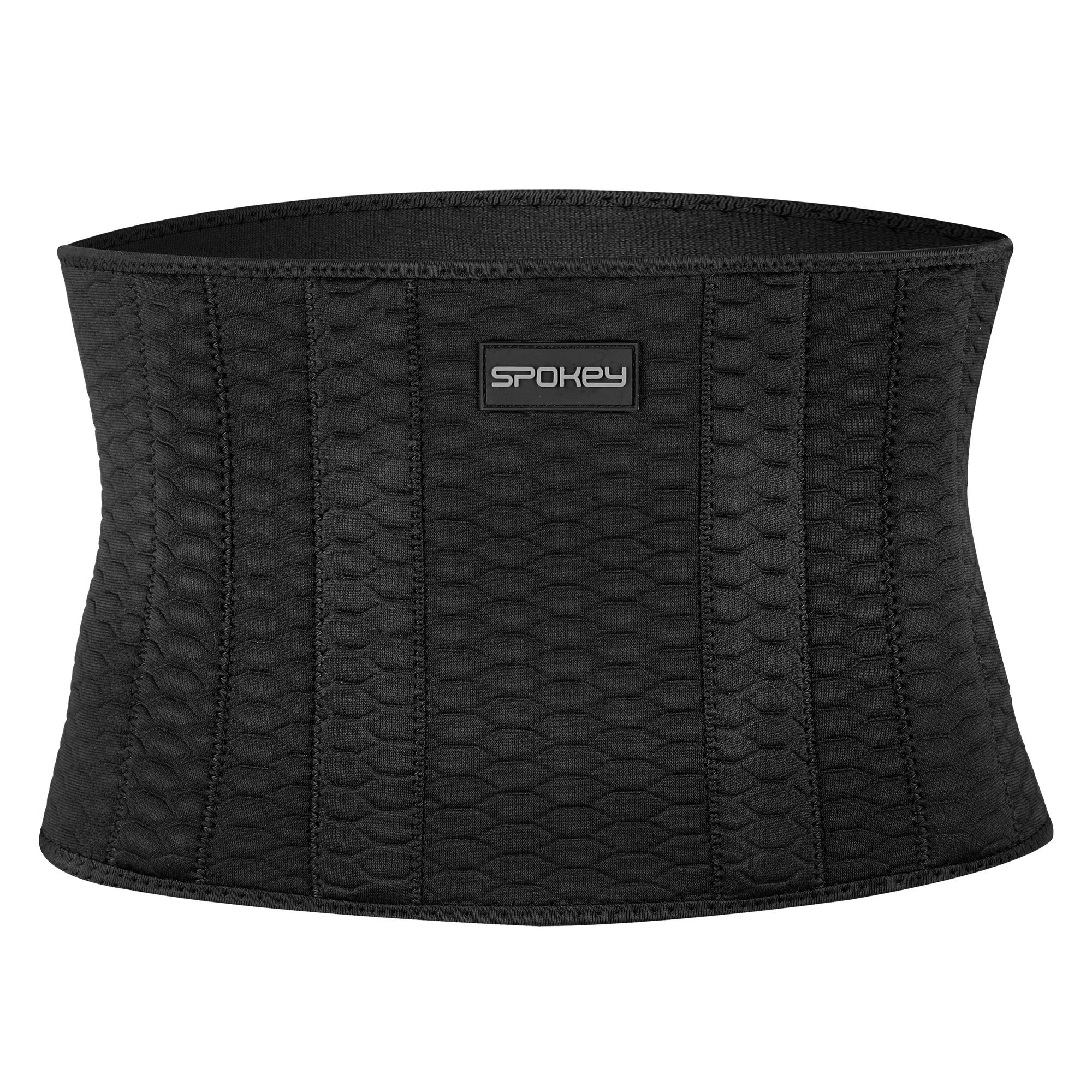 Spokey elastische Bauch-Schwitzband schwarz zur Rückenunterstützung Spokey elastische Bauch-Schwitzband schwarz zur Rückenunterstützung