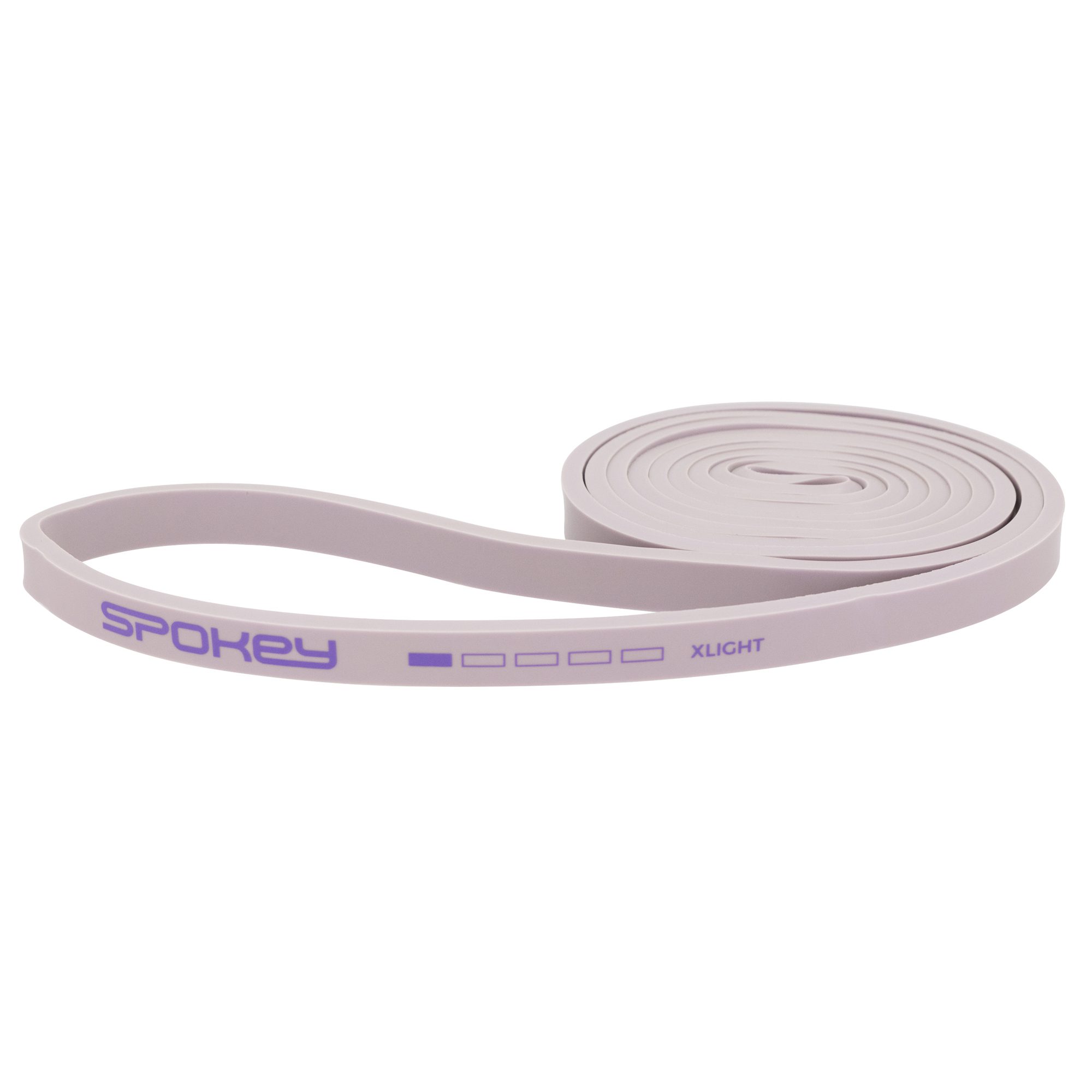 Spokey Power Super Light Widerstandsband lila für Fitness Spokey Power Super Light Widerstandsband lila für Fitness
