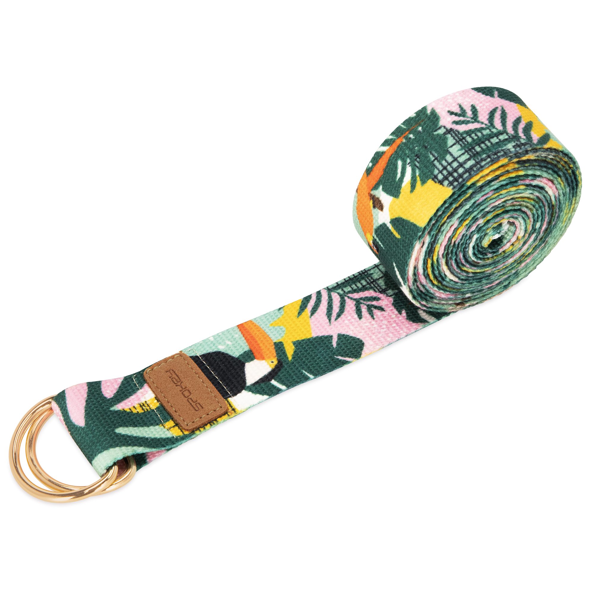 Spokey Yoga- und Übungsriemen mit Metallschnalle 300x3,8 cm Spokey Yoga- und Übungsriemen mit Metallschnalle 300x3,8 cm