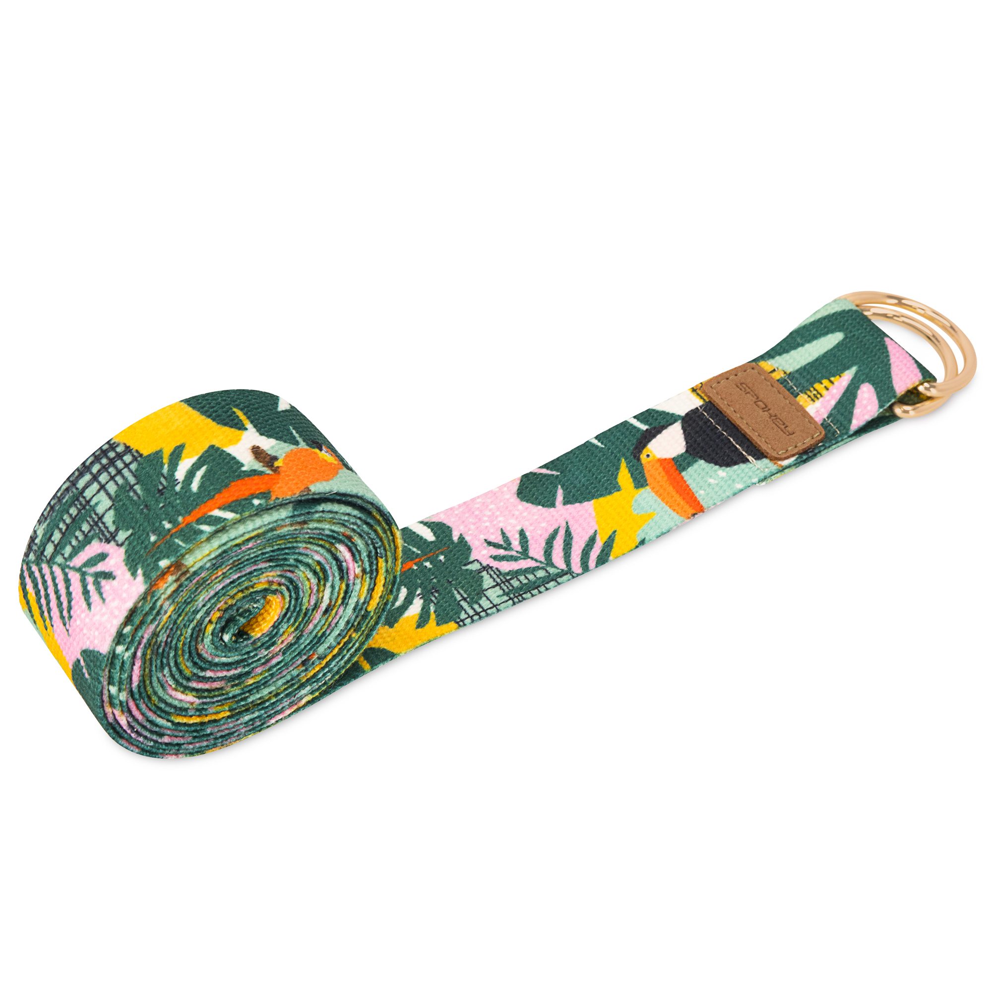 Spokey Yoga- und Übungsriemen mit Metallschnalle 300x3,8 cm Spokey Yoga- und Übungsriemen mit Metallschnalle 300x3,8 cm