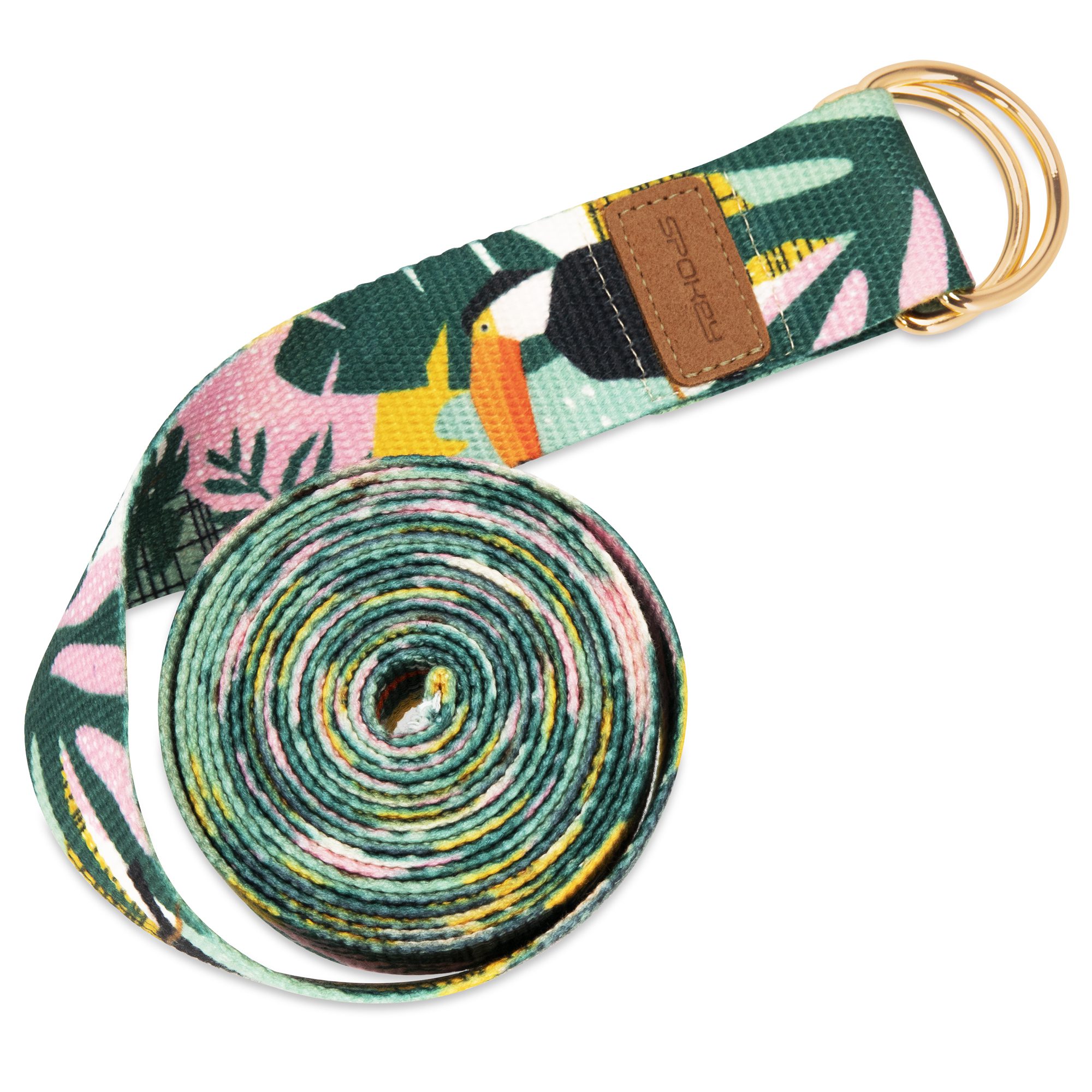 Spokey Yoga- und Übungsriemen mit Metallschnalle 300x3,8 cm Spokey Yoga- und Übungsriemen mit Metallschnalle 300x3,8 cm