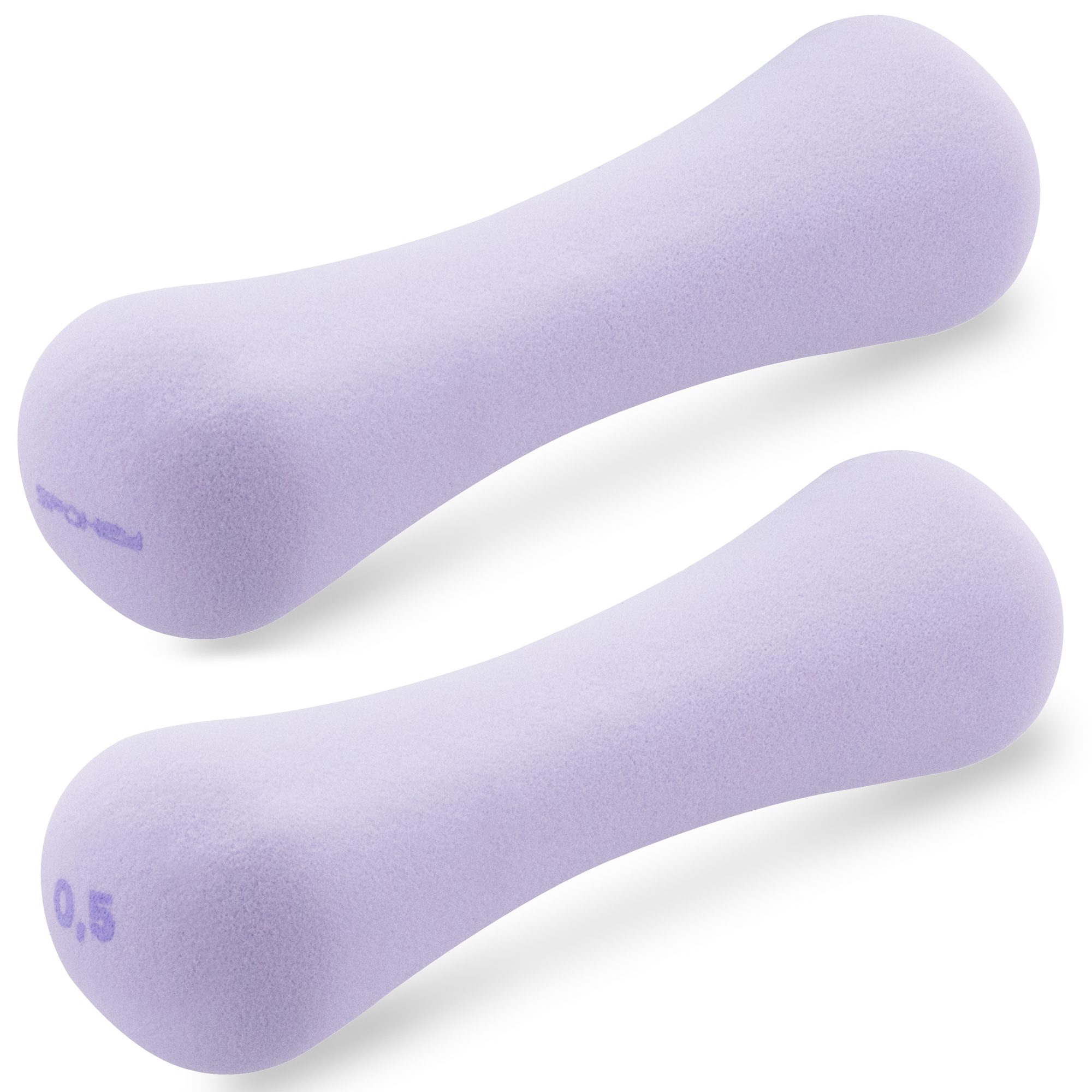 Spokey BONE Neopren-Kurzhantel-Set 2x 0,5 kg lila Spokey BONE Neopren-Kurzhantel-Set 2x 0,5 kg lila