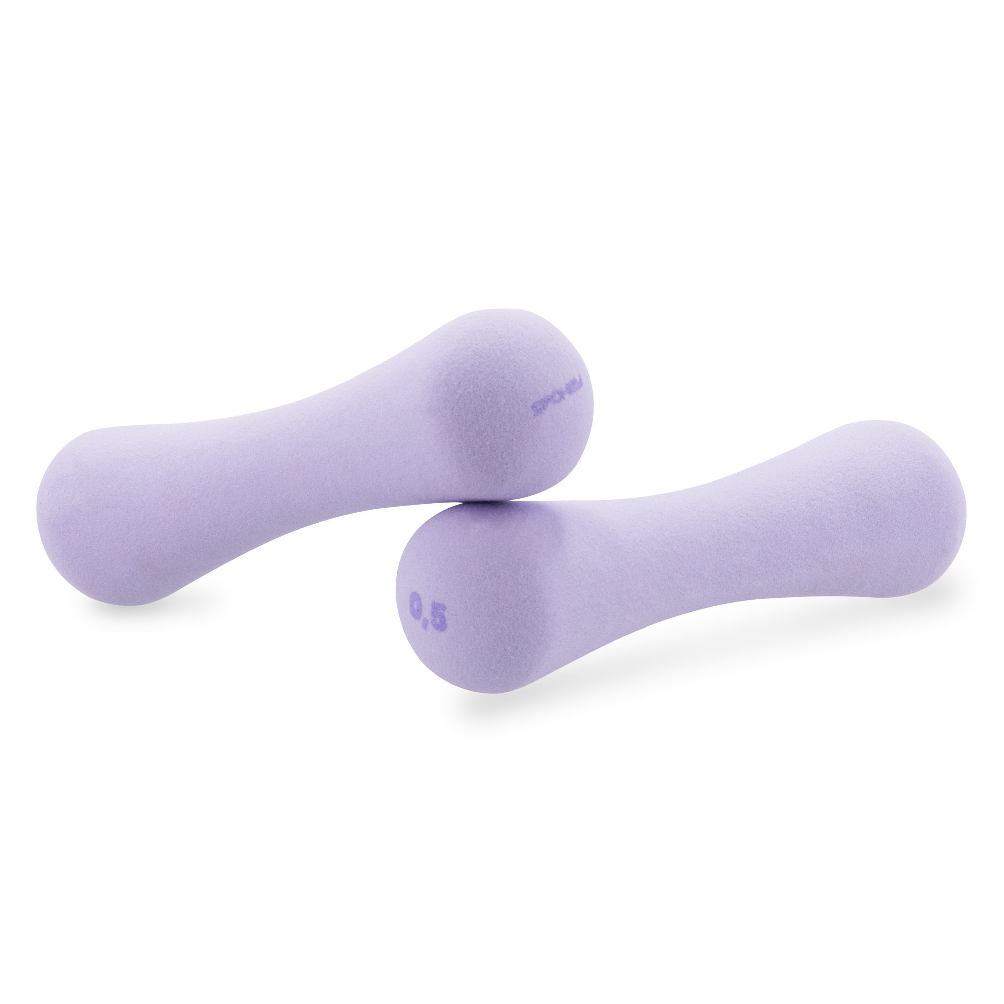 Spokey BONE Neopren-Kurzhantel-Set 2x 0,5 kg lila Spokey BONE Neopren-Kurzhantel-Set 2x 0,5 kg lila