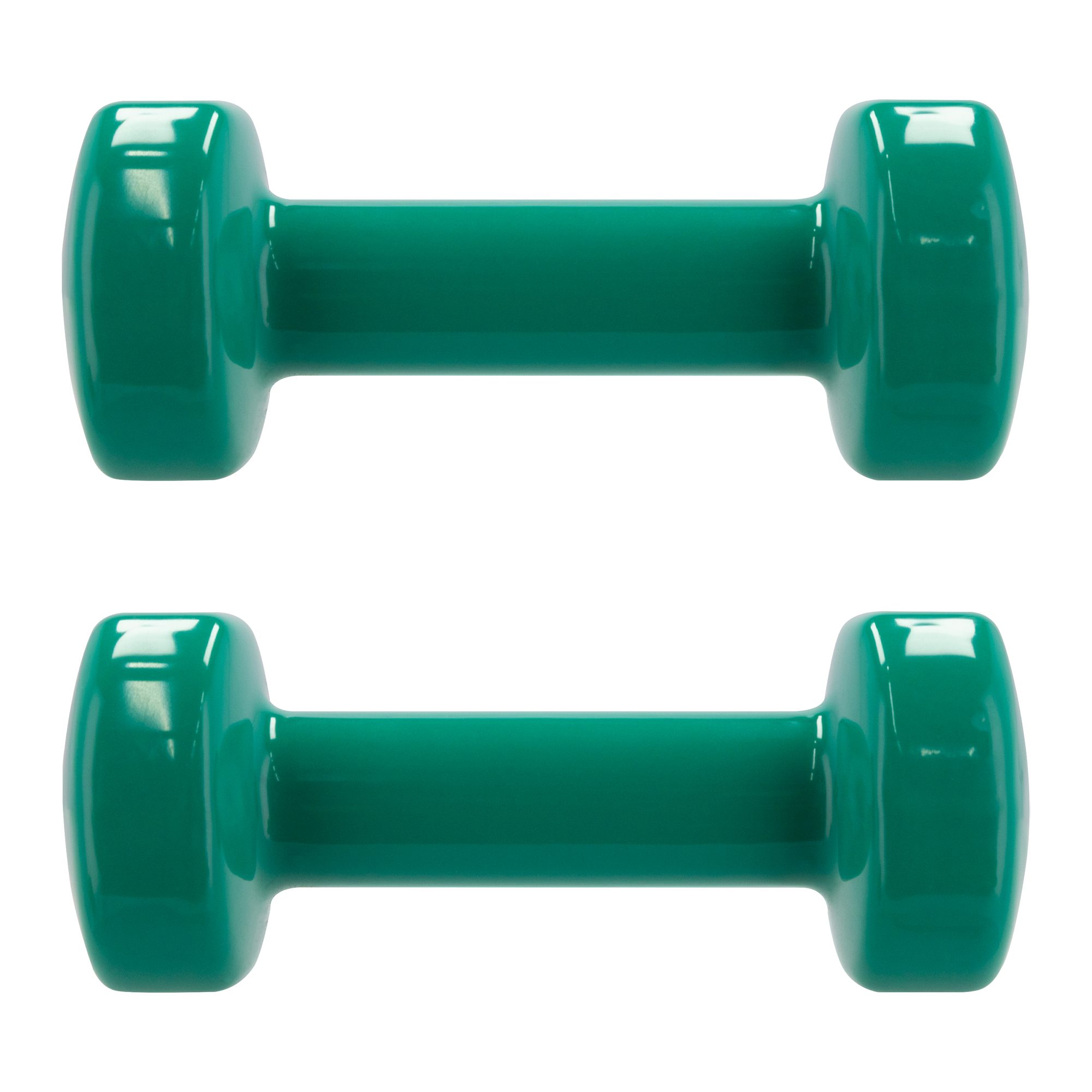 Spokey SHAPE Vinyl-Kurzhantel-Set 2 x 2 kg grün Spokey SHAPE Vinyl-Kurzhantel-Set 2 x 2 kg grün