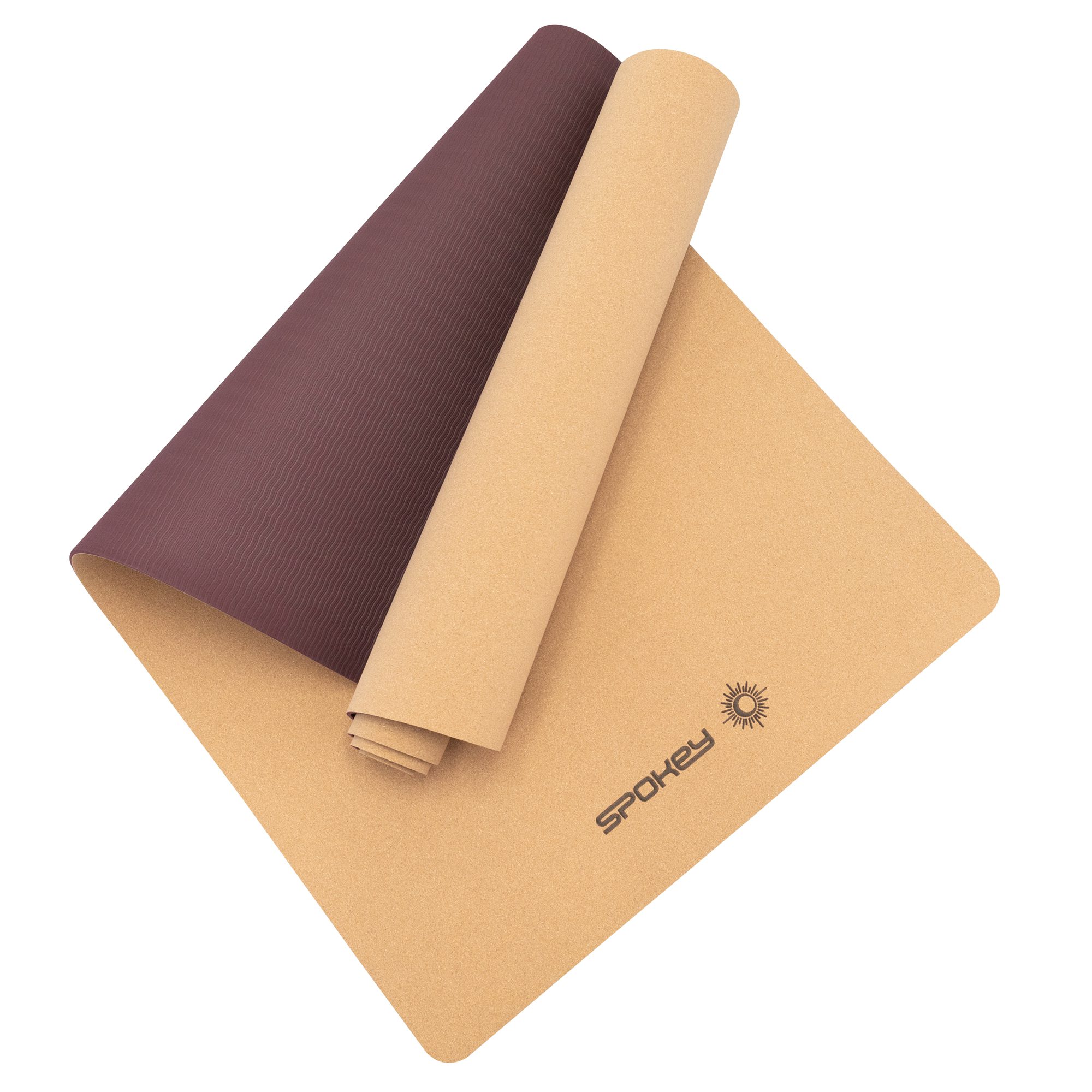 Spokey Savasana Yogamatte Kork Antirutsch 183 x 61 cm Spokey Savasana Yogamatte Kork Antirutsch 183 x 61 cm