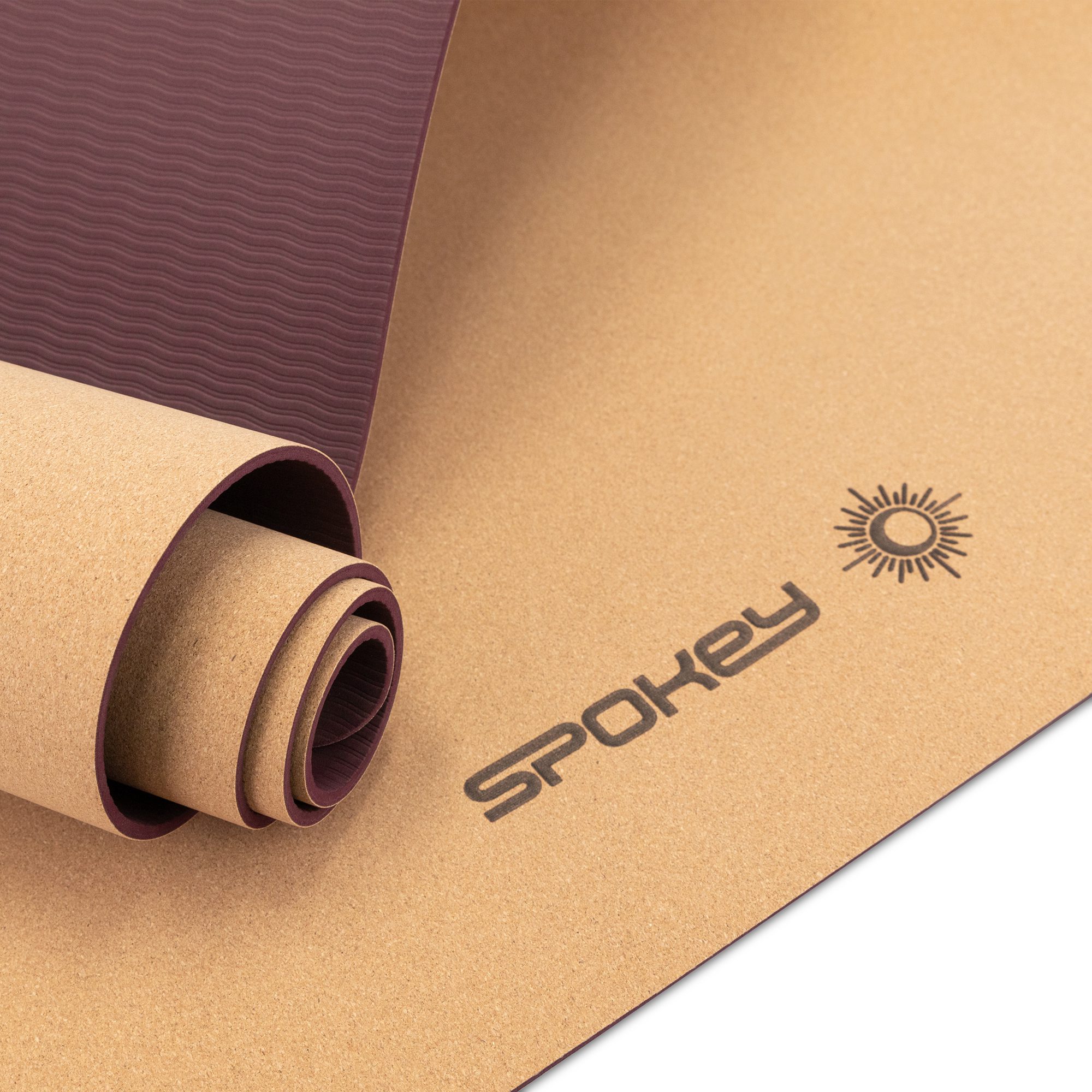 Spokey Savasana Yogamatte Kork Antirutsch 183 x 61 cm Spokey Savasana Yogamatte Kork Antirutsch 183 x 61 cm