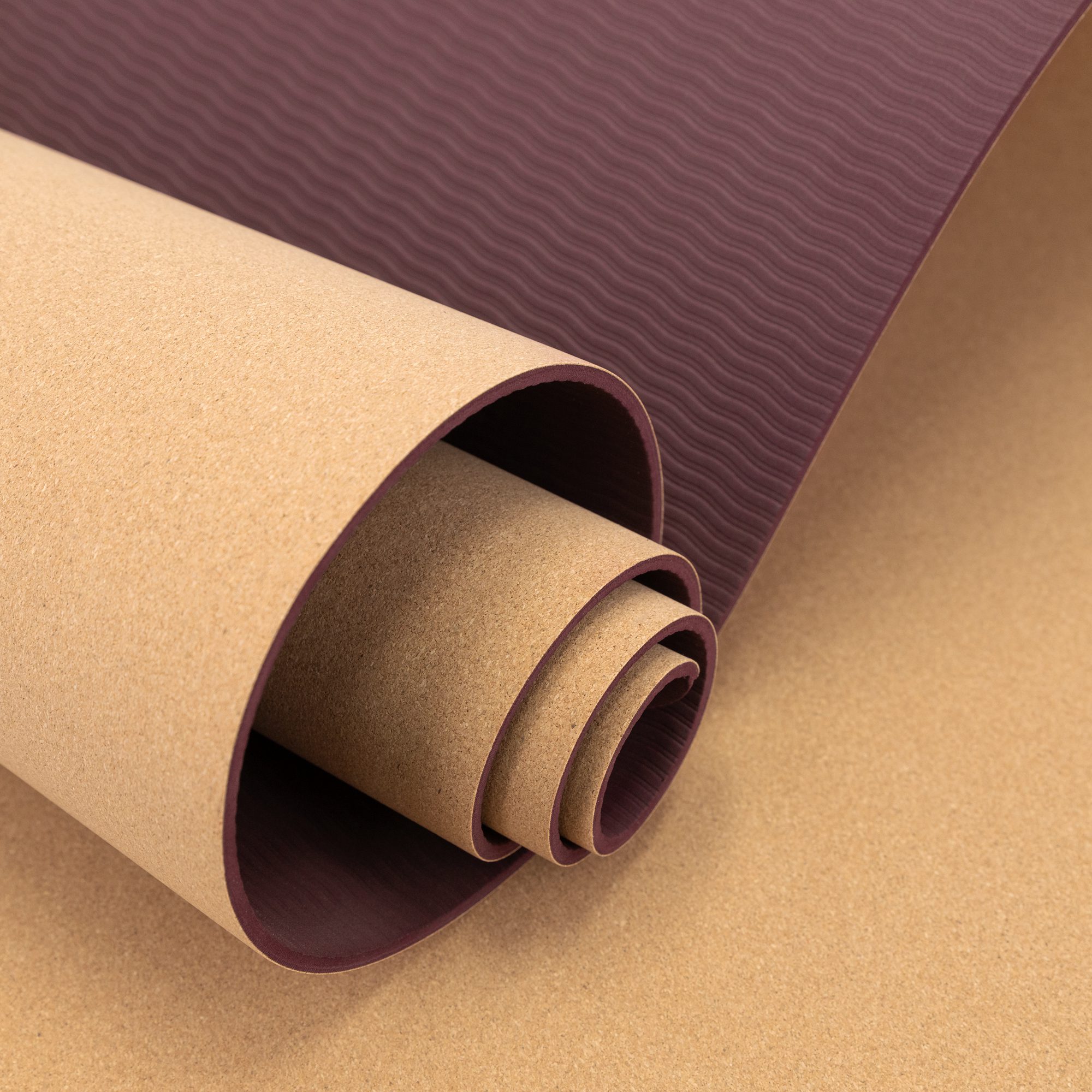Spokey Savasana Yogamatte Kork Antirutsch 183 x 61 cm Spokey Savasana Yogamatte Kork Antirutsch 183 x 61 cm