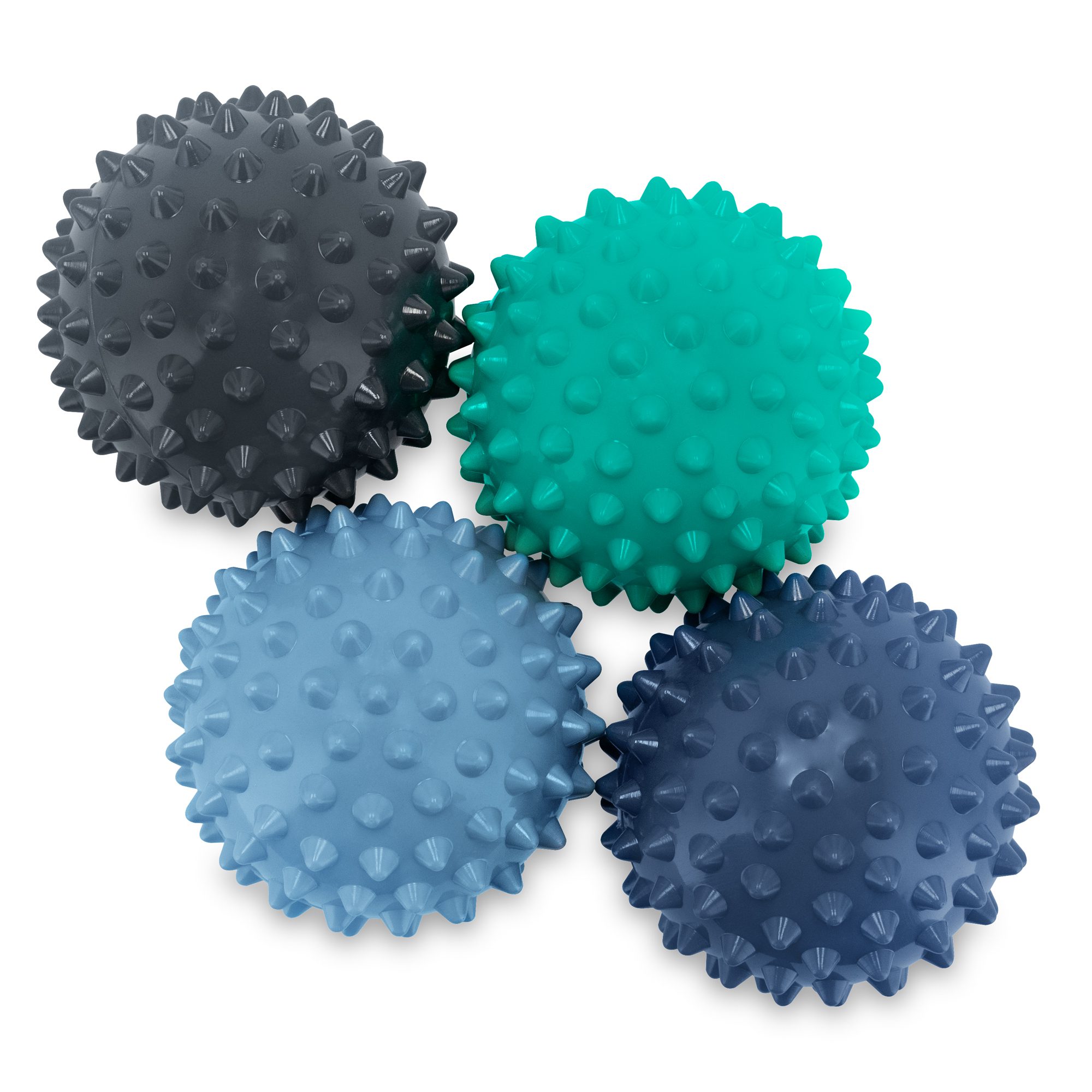Spokey Grespi Massagebälle Set 4 Stück Multicolor Spokey Grespi Massagebälle Set 4 Stück Multicolor