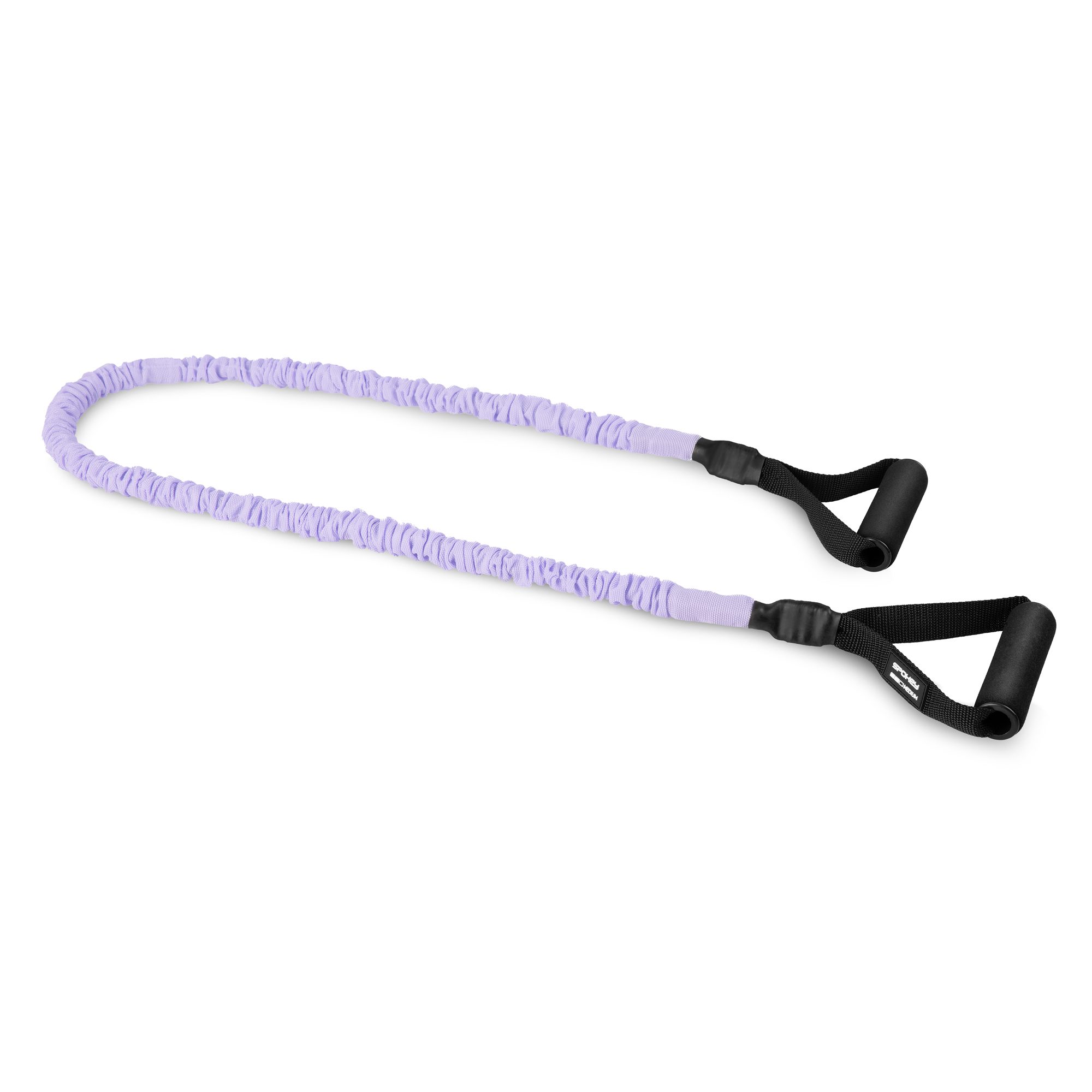 Spokey Supra Tube Medium Fitnessband Schwarz Lila Spokey Supra Tube Medium Fitnessband Schwarz Lila