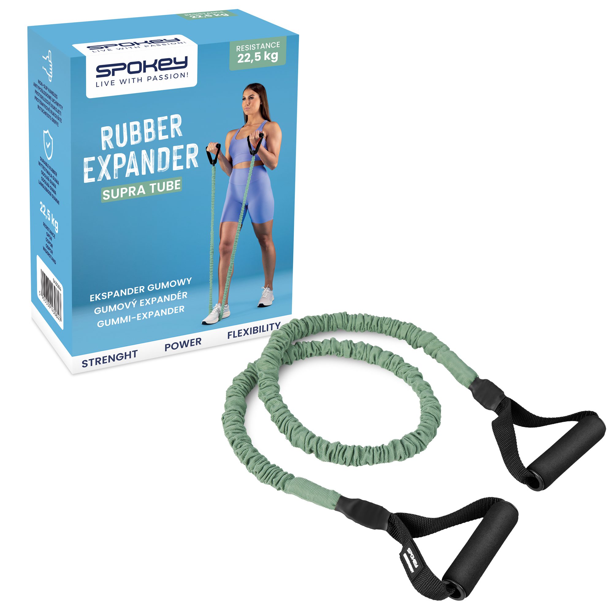 Spokey Supra Tube Heavy Fitnessband 22,5 kg Spokey Supra Tube Heavy Fitnessband 22,5 kg