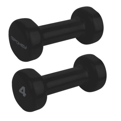 Spokey SHAPE Vinyl-Hanteln 2 x 4 kg schwarz Spokey SHAPE Vinyl-Hanteln 2 x 4 kg schwarz