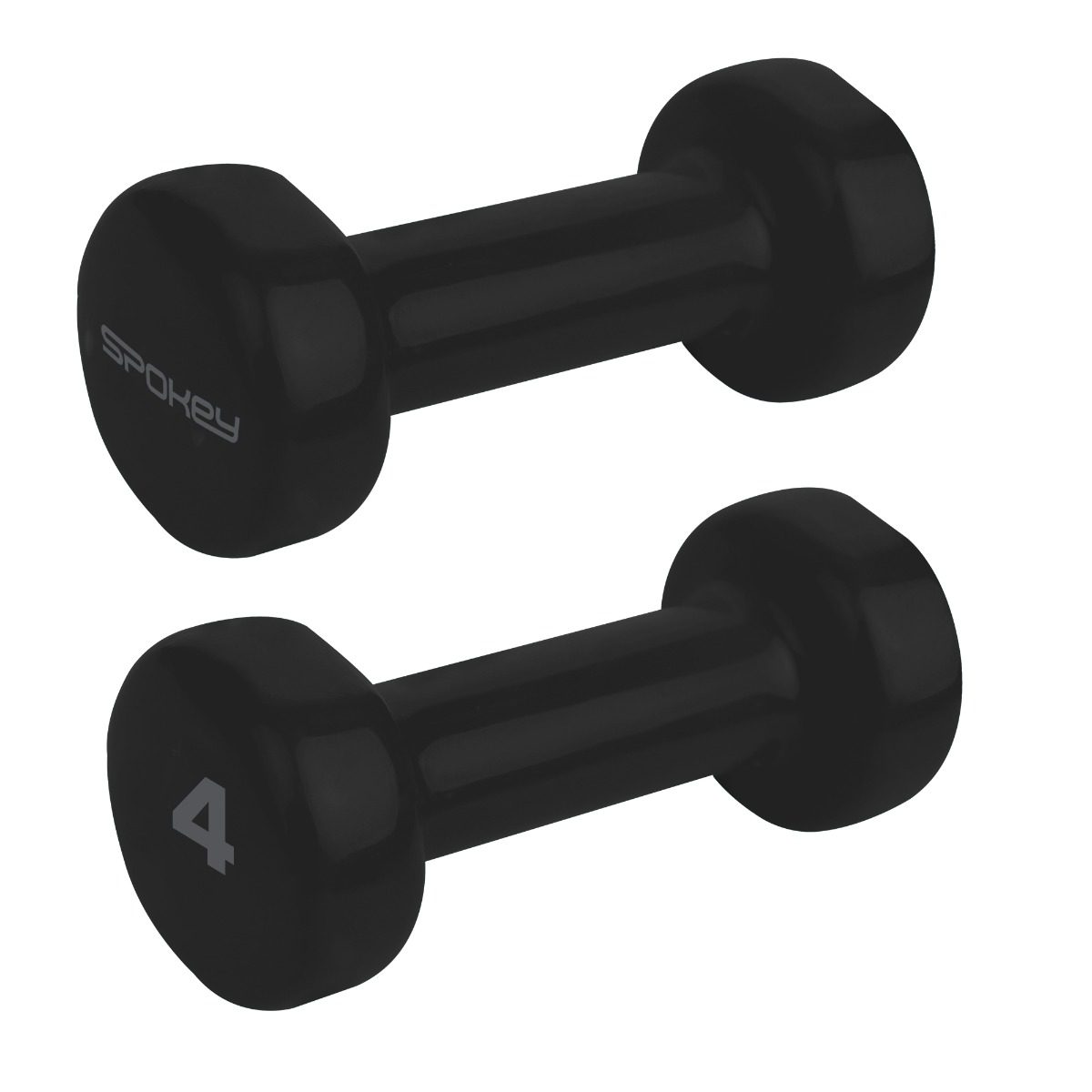 Spokey SHAPE Vinyl-Hanteln 2 x 4 kg schwarz Spokey SHAPE Vinyl-Hanteln 2 x 4 kg schwarz