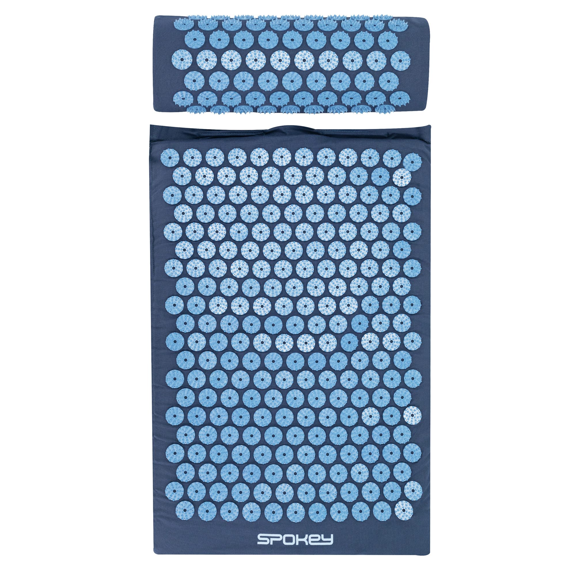 Spokey Akumat Akupressurmatte mit Kissen grün 66 x 42 cm Spokey Akumat Akupressurmatte mit Kissen grün 66 x 42 cm