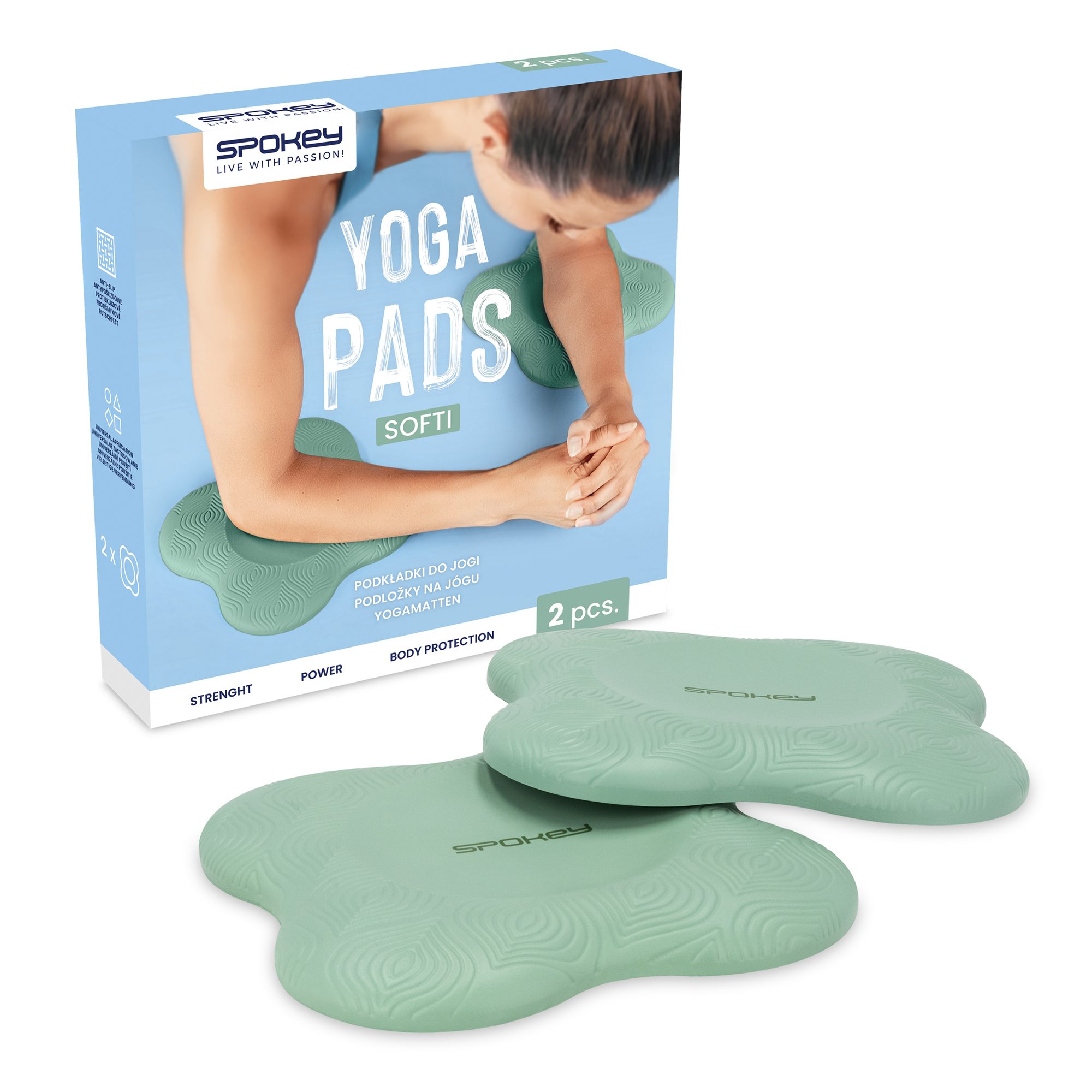 Spokey SOFTI Yoga-Pads für Knie, Ellenbogen und Handgelenke Spokey SOFTI Yoga-Pads für Knie, Ellenbogen und Handgelenke