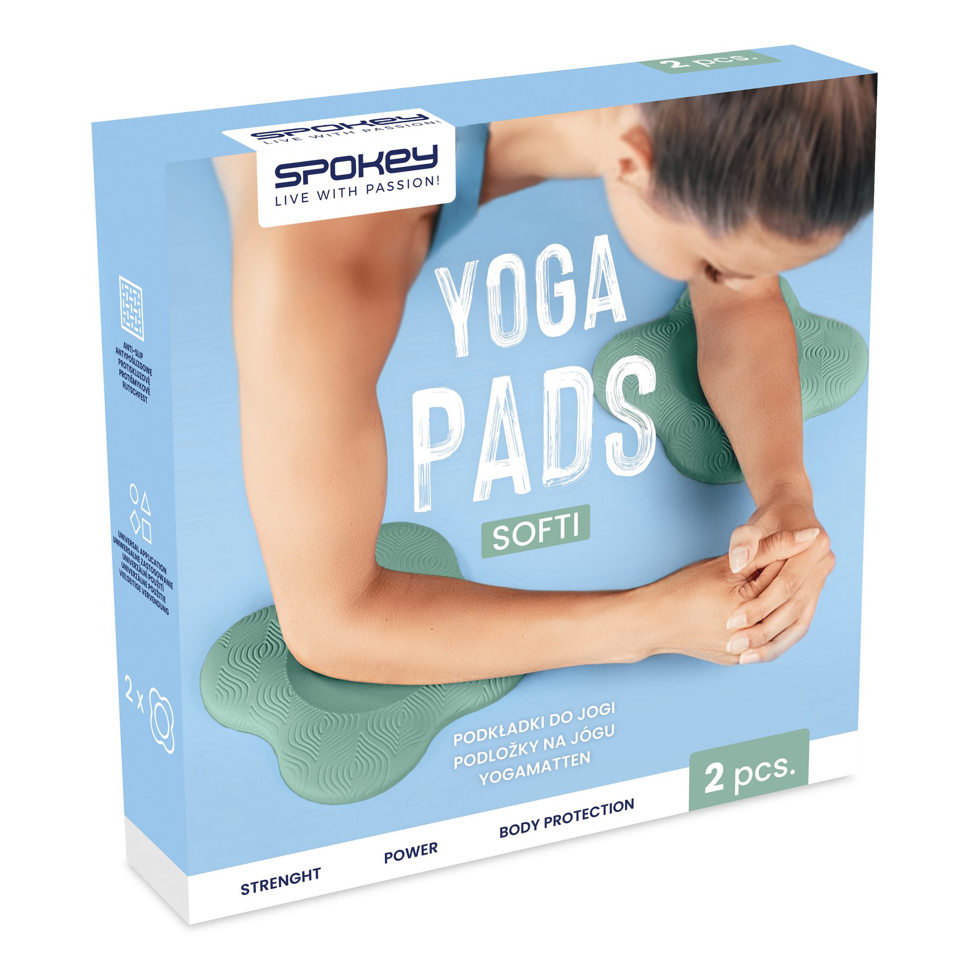 Spokey SOFTI Yoga-Pads für Knie, Ellenbogen und Handgelenke Spokey SOFTI Yoga-Pads für Knie, Ellenbogen und Handgelenke