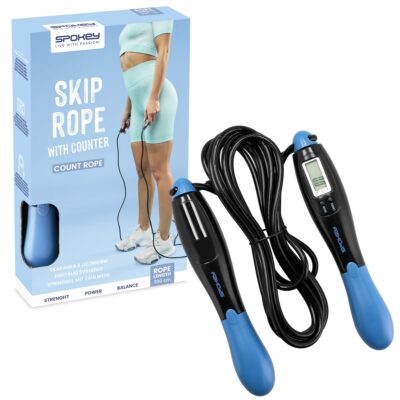 Spokey Professionelles Sport-Springseil mit Zähler, verstellbar Spokey Professionelles Sport-Springseil mit Zähler, verstellbar