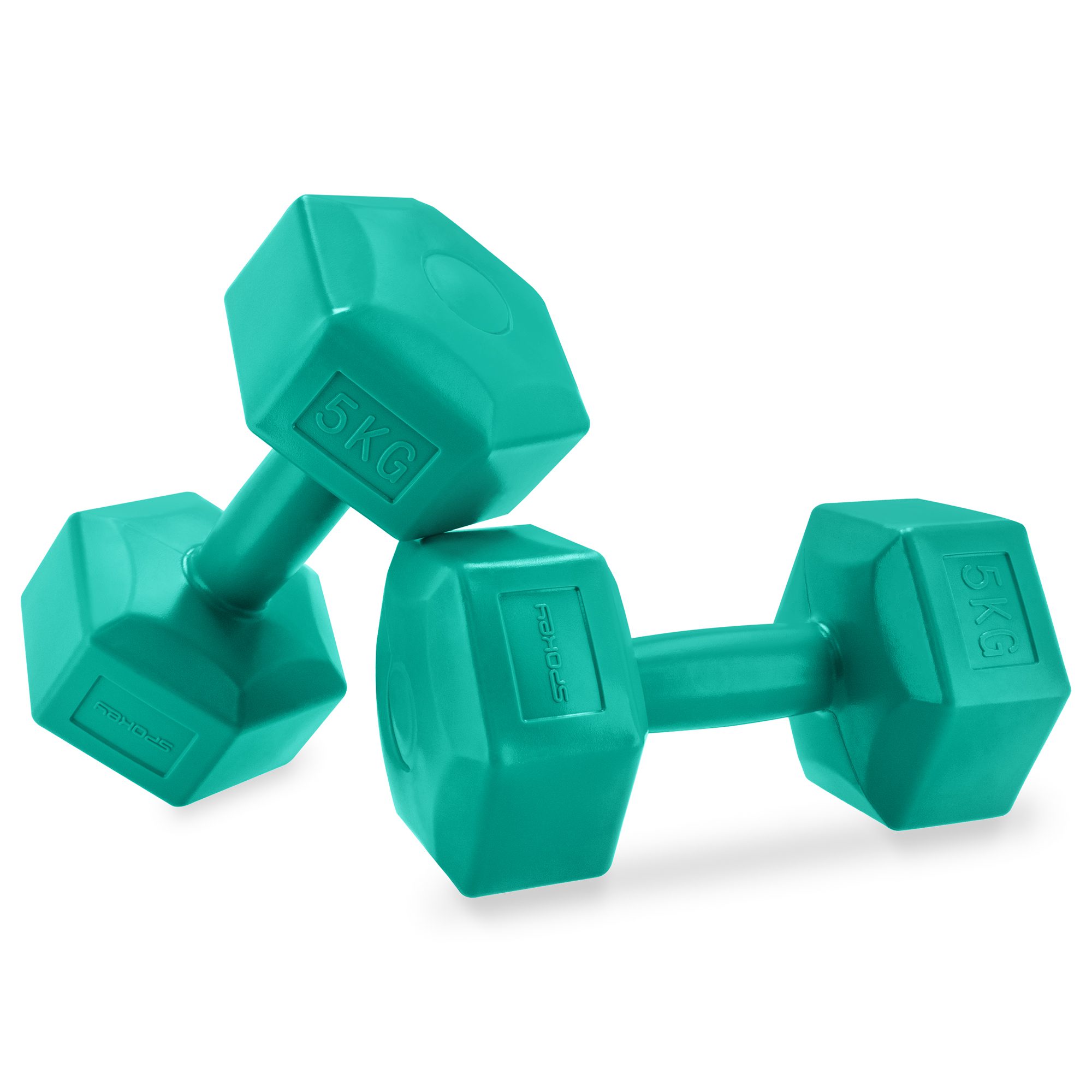 Spokey Monster hexagonales Kurzhantel-Set 2x5 kg für das Heimtraining Spokey Monster hexagonales Kurzhantel-Set 2x5 kg für das Heimtraining