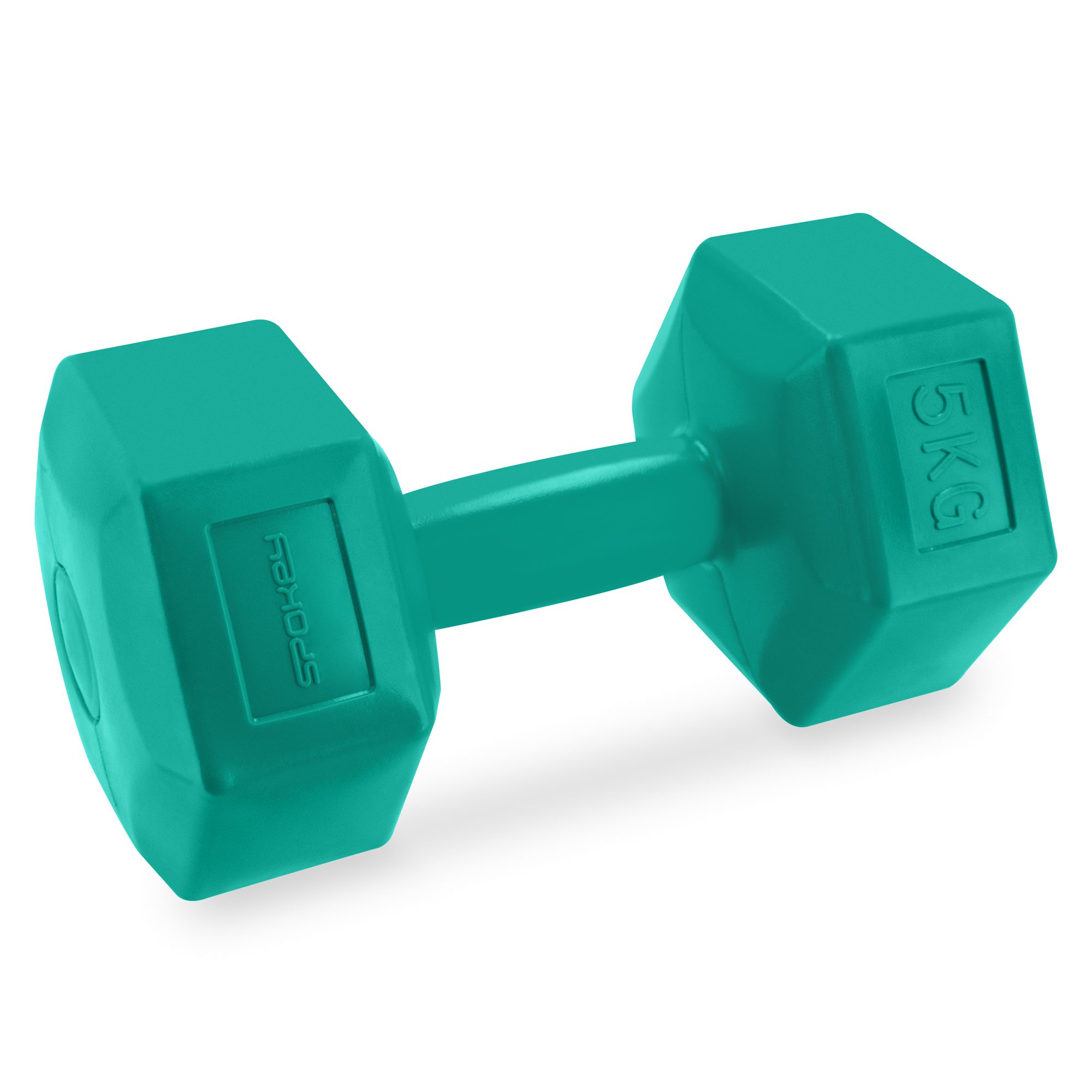 Spokey Monster hexagonales Kurzhantel-Set 2x5 kg für das Heimtraining Spokey Monster hexagonales Kurzhantel-Set 2x5 kg für das Heimtraining
