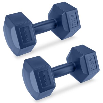 Spokey Monster Hexagonale Kurzhanteln 2x 4 kg Blau Spokey Monster Hexagonale Kurzhanteln 2x 4 kg Blau