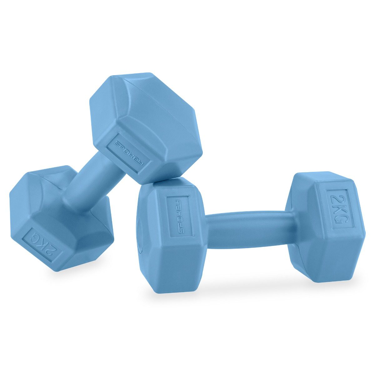 Spokey Monster Hexagonale Kurzhanteln 2 x 2 kg Blau Spokey Monster Hexagonale Kurzhanteln 2 x 2 kg Blau