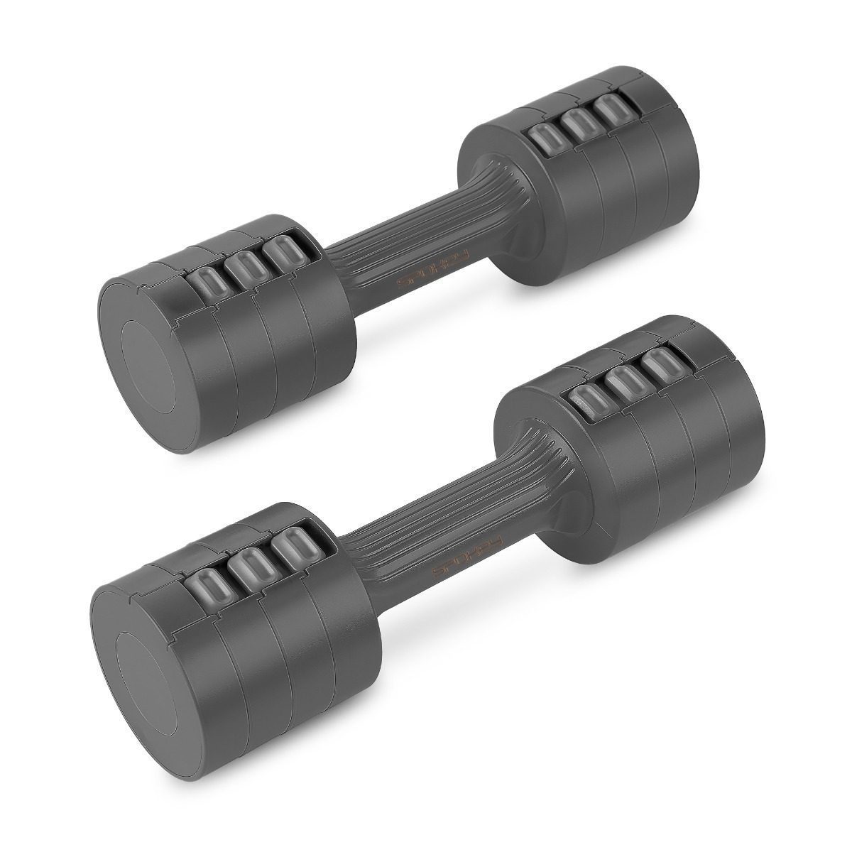Spokey "Multibell" verstellbare Hanteln - 2x 2,5 kg - schwarz / grau Spokey "Multibell" verstellbare Hanteln - 2x 2,5 kg - schwarz / grau
