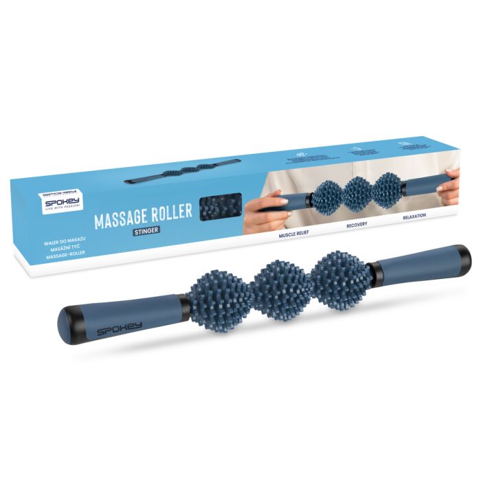 Spokey Massage-Roller mit Handgriffen 41 x 5,5 cm Spokey Massage-Roller mit Handgriffen 41 x 5,5 cm
