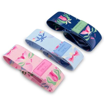 Spokey Widerstandsbänder Set 32 x 5 cm 20 25 30 kg Bloom Print Spokey Widerstandsbänder Set 32 x 5 cm 20 25 30 kg Bloom Print