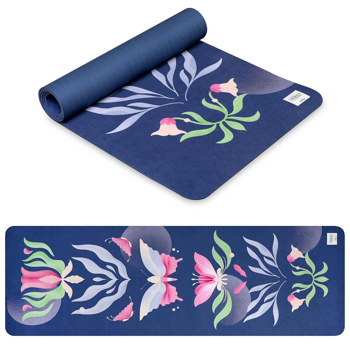 Spokey universelle Yogamatte 183 x 61 cm lila Print Spokey universelle Yogamatte 183 x 61 cm lila Print