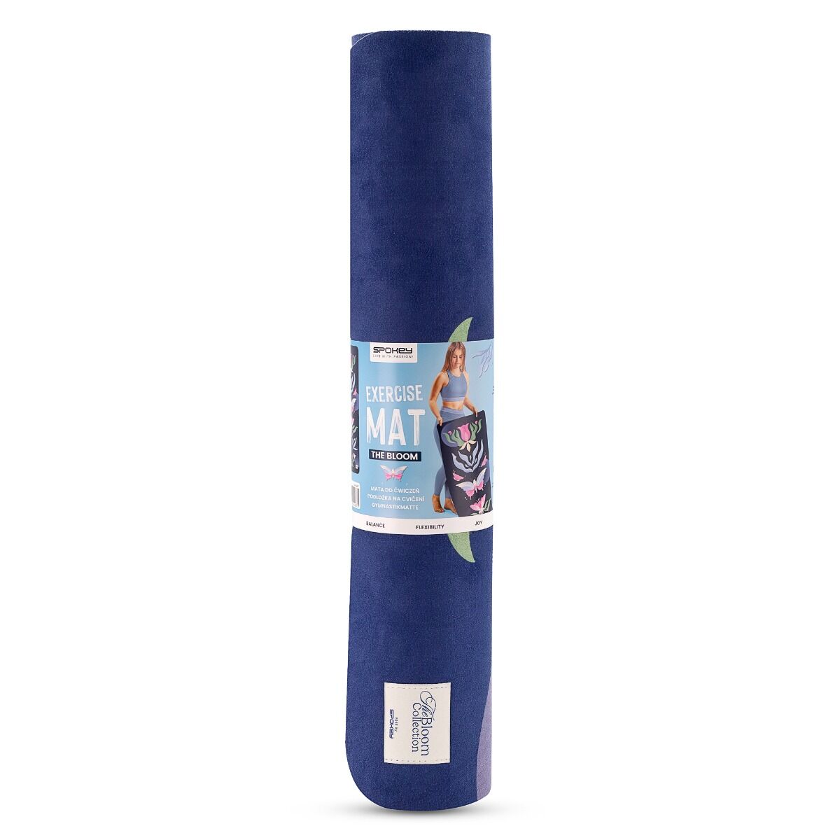 Spokey universelle Yogamatte 183 x 61 cm lila Print Spokey universelle Yogamatte 183 x 61 cm lila Print
